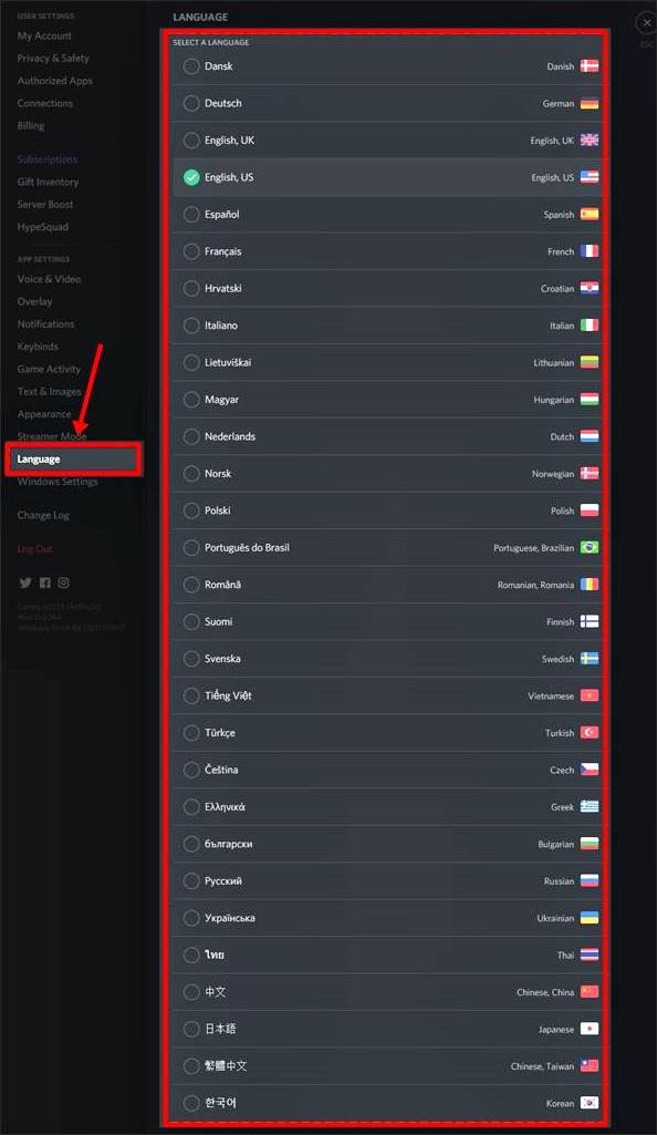 discord-language-list