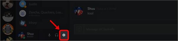 select discord language