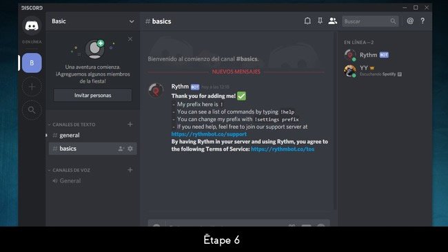 ajout d'un bot sur les serveurs discord 6